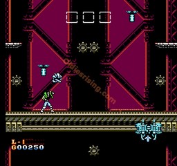 une photo d'Ã©cran de Shatterhand sur Nintendo Nes